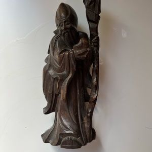 Antique wooden figure